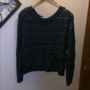 Perfect condition black knit sweater